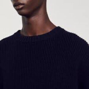 NWT: Sandro H21 Rib Sweater Size XXL